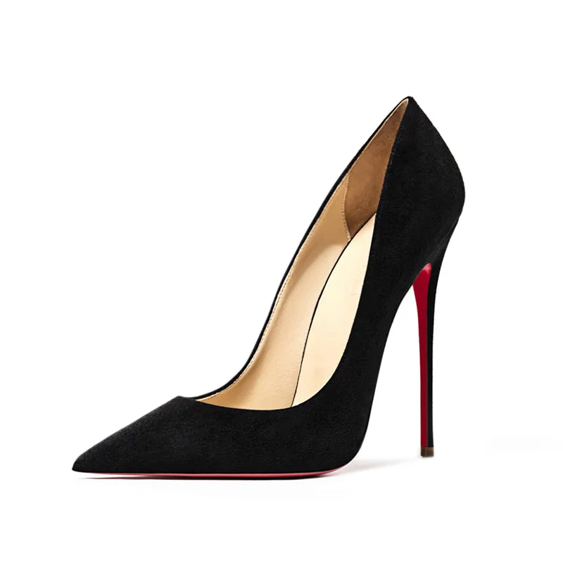 Hltino Suede Women Pumps Wine Red Bottom Shoes Super High Genuine Leather Ladies Sitlettos Pointed Toe High Heeled Shoes Winter
Hltino Suede Women Pumps Wine Red Bottom Shoes Super High Genuine Leather Ladies Sitlettos Pointed Toe High Heeled Shoes Winter