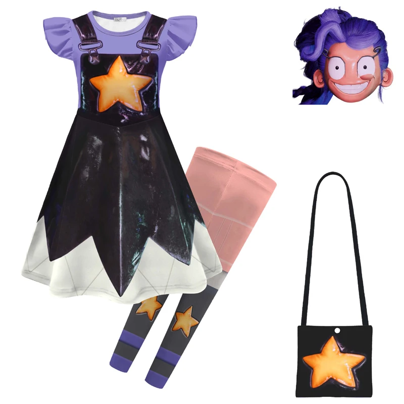 NEW Horror Game Play Time Lily Cosplay Costume Girls Dress Up Bobi 5 Puppet Lily Children's Clothes Halloween Carnival Clothing
NEW Horror Game Play Time Lily Cosplay Costume Girls Dress Up Bobi 5 Puppet Lily Children's Clothes Halloween Carnival Clothing