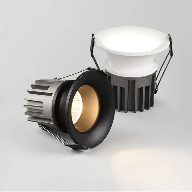 Dimmable Recessed Led COB Downlight Ceiling Lamp Spotlight Aluminum Light 7W10W12W15W AC110V 220V For Home Office Store
Dimmable Recessed Led COB Downlight Ceiling Lamp Spotlight Aluminum Light 7W10W12W15W AC110V 220V For Home Office Store
