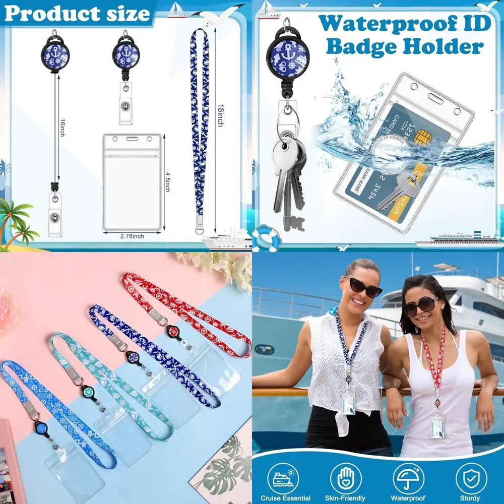 4 Pack Cruise Lanyard or Ship Cards Lanyards with Retractable Badge s Waterproo ID Badge Holder, 2026 Cruise entials Accories
4 Pack Cruise Lanyard or Ship Cards Lanyards with Retractable Badge s Waterproo ID Badge Holder, 2026 Cruise entials Accories