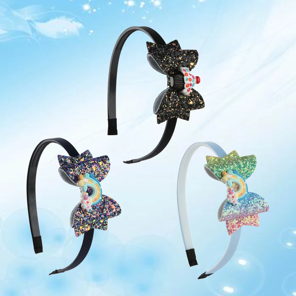 3 Pcs Bow Hair Accessories Girls Lightweight Rainbow Headwrap Gradient Headdress Decorative Hair Hoops Bands Gifts
3 Pcs Bow Hair Accessories Girls Lightweight Rainbow Headwrap Gradient Headdress Decorative Hair Hoops Bands Gifts