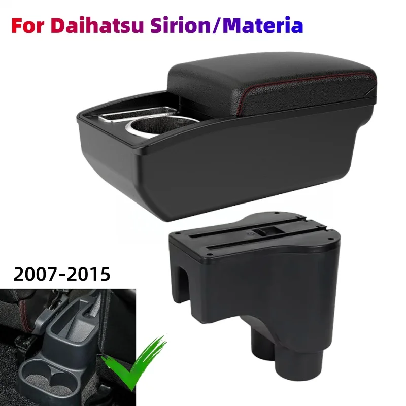 Автомобильный подлокотник-бокс для Daihatsu Sirion Materia 2007-2015, модифицированная центральная консоль, двухслойный органайзер, аксессуар для тюнинга автомобиля
Автомобильный подлокотник-бокс для Daihatsu Sirion Materia 2007-2015, модифицированная центральная консоль, двухслойный органайзер, аксессуар для тюнинга автомобиля