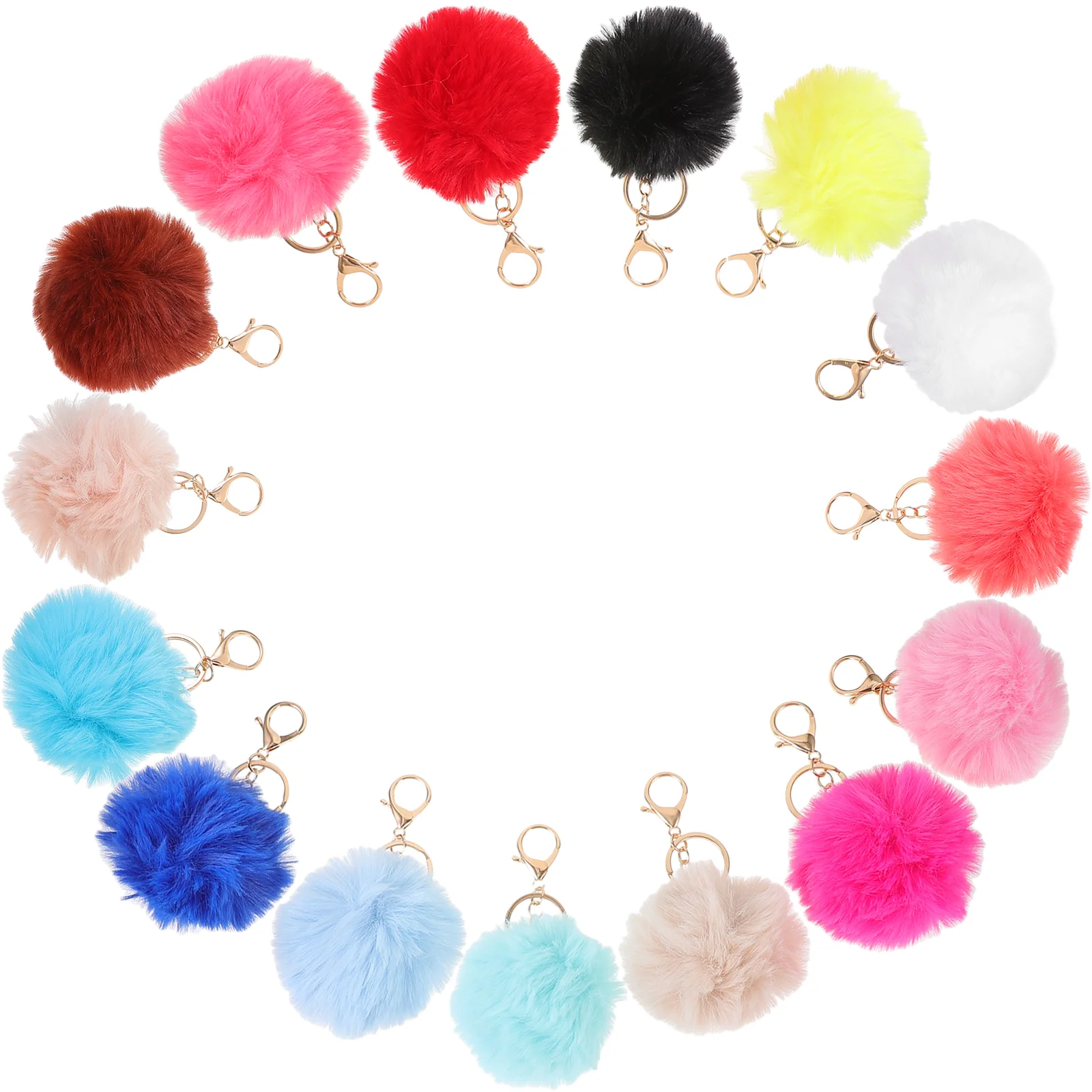 15 Pcs 8cm Fluffy Keychains Accessories for Backpack Handbag Car Keys Lightweight Fashionable Gift Multi
15 Pcs 8cm Fluffy Keychains Accessories for Backpack Handbag Car Keys Lightweight Fashionable Gift Multi