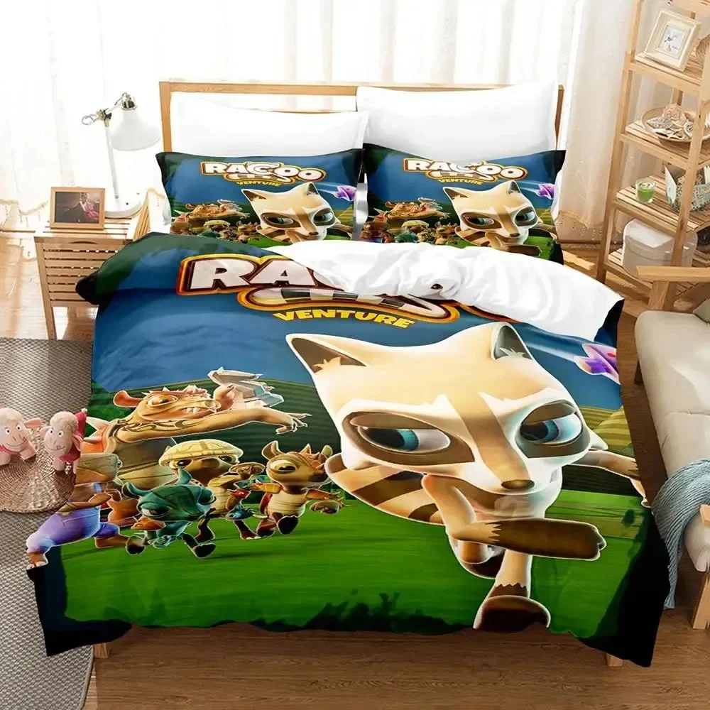 3D Print Game Raccoo Venture Bedding Set Duvet Cover Bed Set Quilt Cover Pillowcase Comforter king Queen Size Boys Adult
3D Print Game Raccoo Venture Bedding Set Duvet Cover Bed Set Quilt Cover Pillowcase Comforter king Queen Size Boys Adult