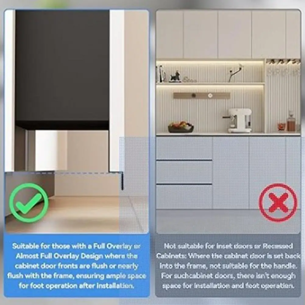 Kitchen Cabinet Foot Handle Cabinet Foot Pull Handle Heavy Duty Metal Hands-free Trash Cabinet Foot Handle for Kitchen Drawer
Kitchen Cabinet Foot Handle Cabinet Foot Pull Handle Heavy Duty Metal Hands-free Trash Cabinet Foot Handle for Kitchen Drawer