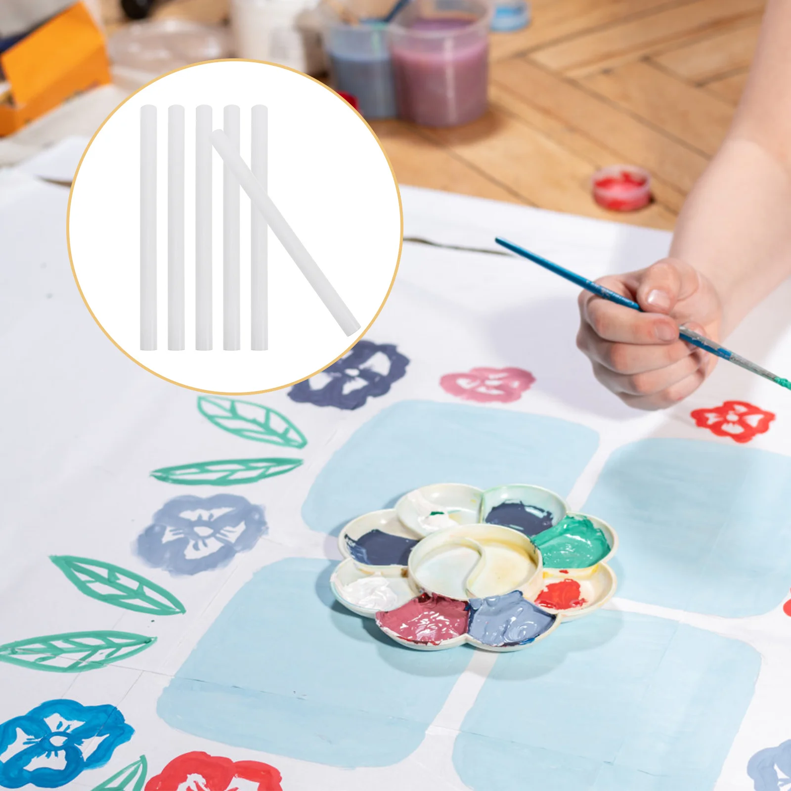 6Pcs Decorative Painting Tube PVC Artwork Storage Cylinder Lightweight Portable Case for Oil Watercolor Paintings Poster Carrier
6Pcs Decorative Painting Tube PVC Artwork Storage Cylinder Lightweight Portable Case for Oil Watercolor Paintings Poster Carrier