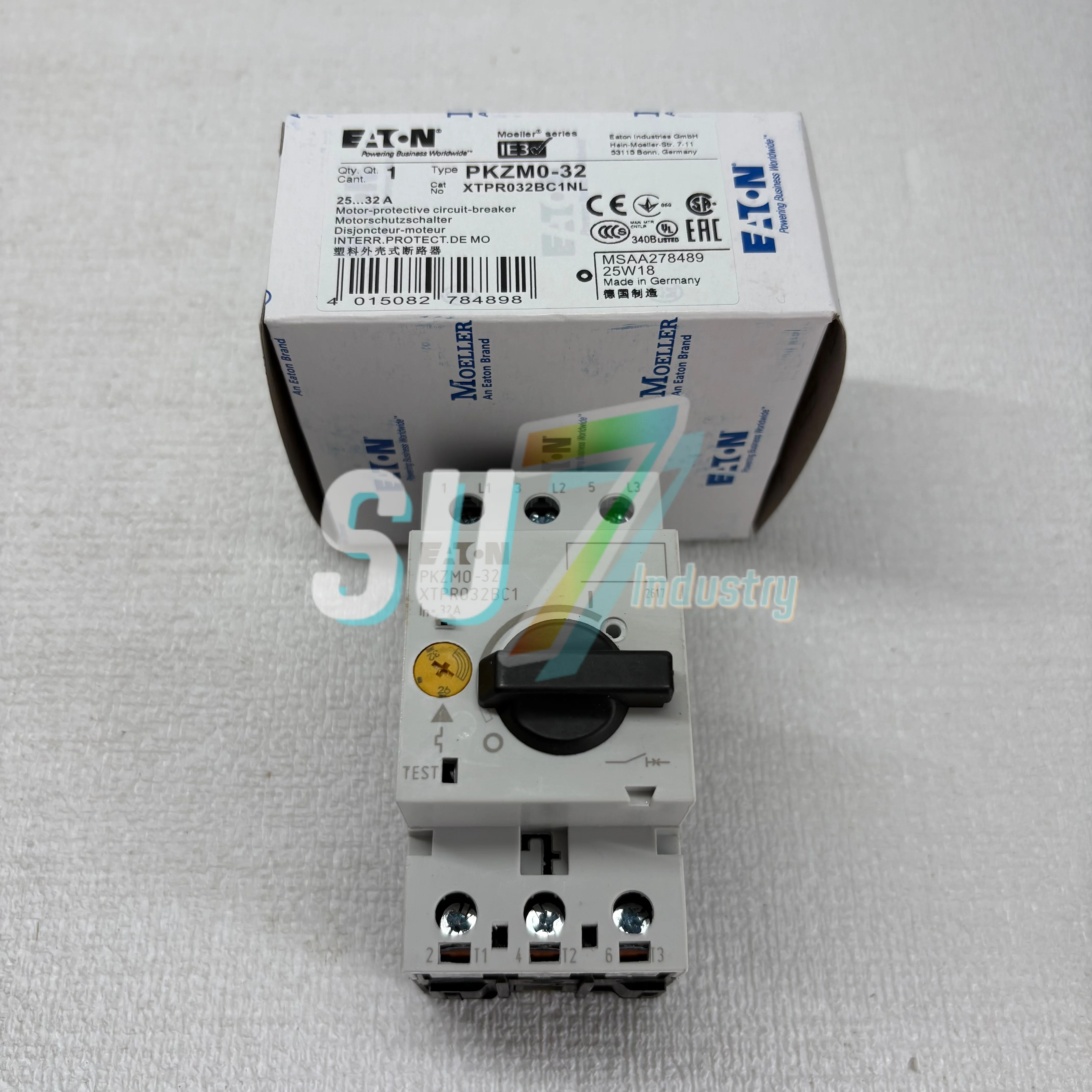 New original PKZM0-32 XTPR032BC1NL Motor protector
New original PKZM0-32 XTPR032BC1NL Motor protector
