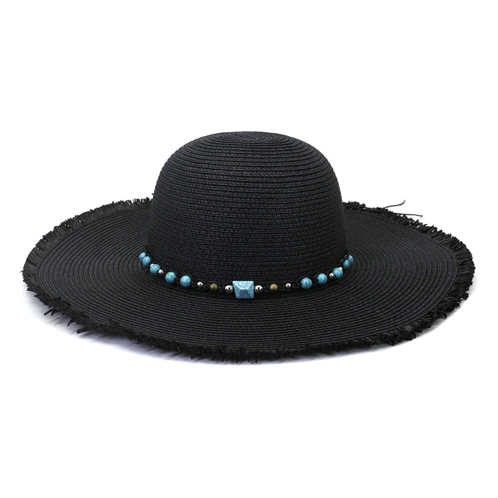 Black Wide Brim Hat Women's Sun Hat Ladies Uv Protection Outdoor Travel Sunhat Chapeau Femme Summer New Design Fashion Khaki
Black Wide Brim Hat Women's Sun Hat Ladies Uv Protection Outdoor Travel Sunhat Chapeau Femme Summer New Design Fashion Khaki