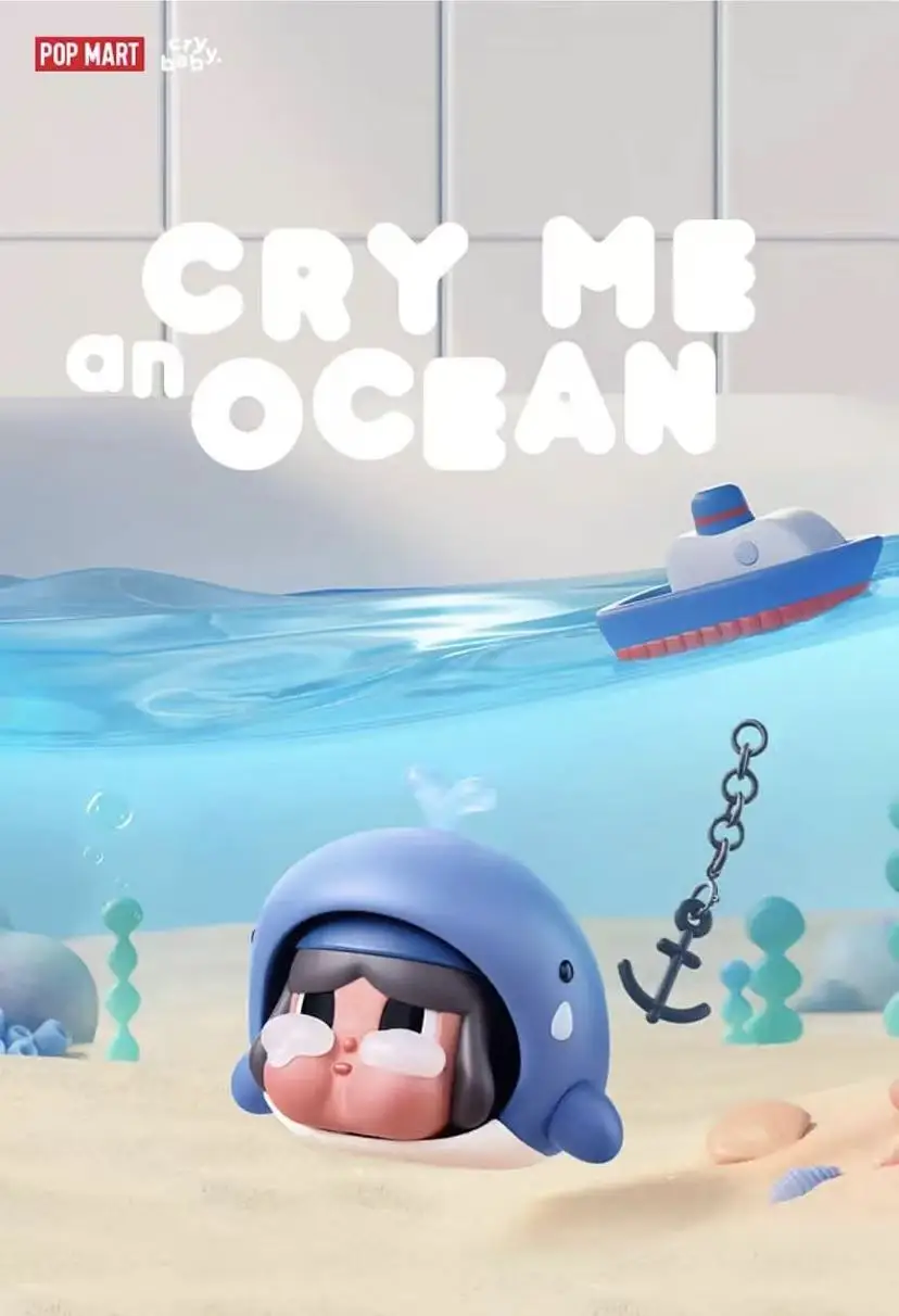POP MART CryBaby ' Cry Me an Ocean' Series Kawaii Anime Blind Box Action Figure Surprise Mystery Doll for Girls
POP MART CryBaby ' Cry Me an Ocean' Series Kawaii Anime Blind Box Action Figure Surprise Mystery Doll for Girls