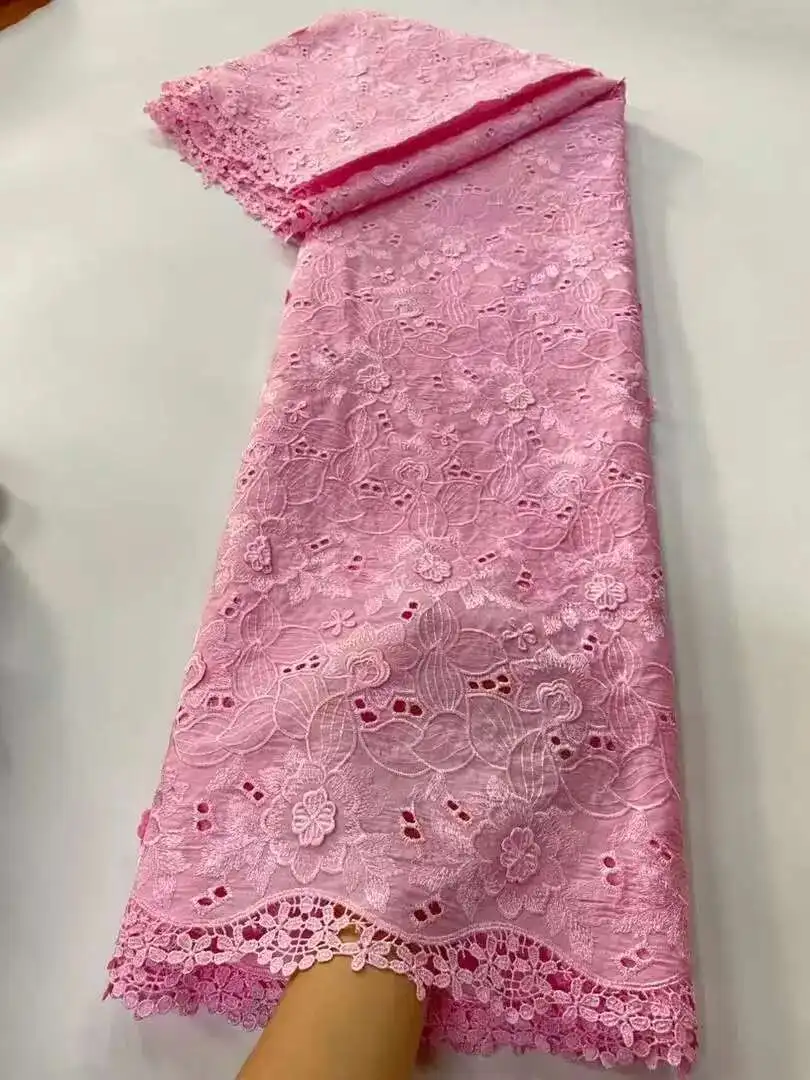 Wholesale Cotton African Lace Fabric pink High Quality Swiss Voile Lace Fabric Nigerian Dry Lace Fabrics With Stones Wedding Sew
Wholesale Cotton African Lace Fabric pink High Quality Swiss Voile Lace Fabric Nigerian Dry Lace Fabrics With Stones Wedding Sew