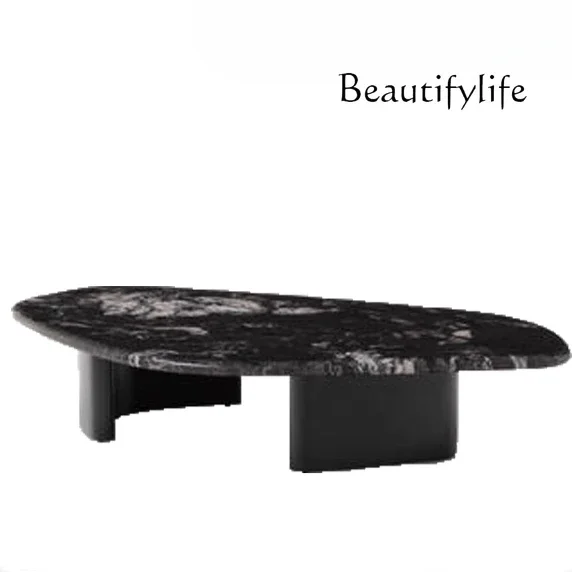 N Italian light luxury solid wood marble coffee table small apartment living room side table special-shaped simple wabi sandy wi
N Italian light luxury solid wood marble coffee table small apartment living room side table special-shaped simple wabi sandy wi