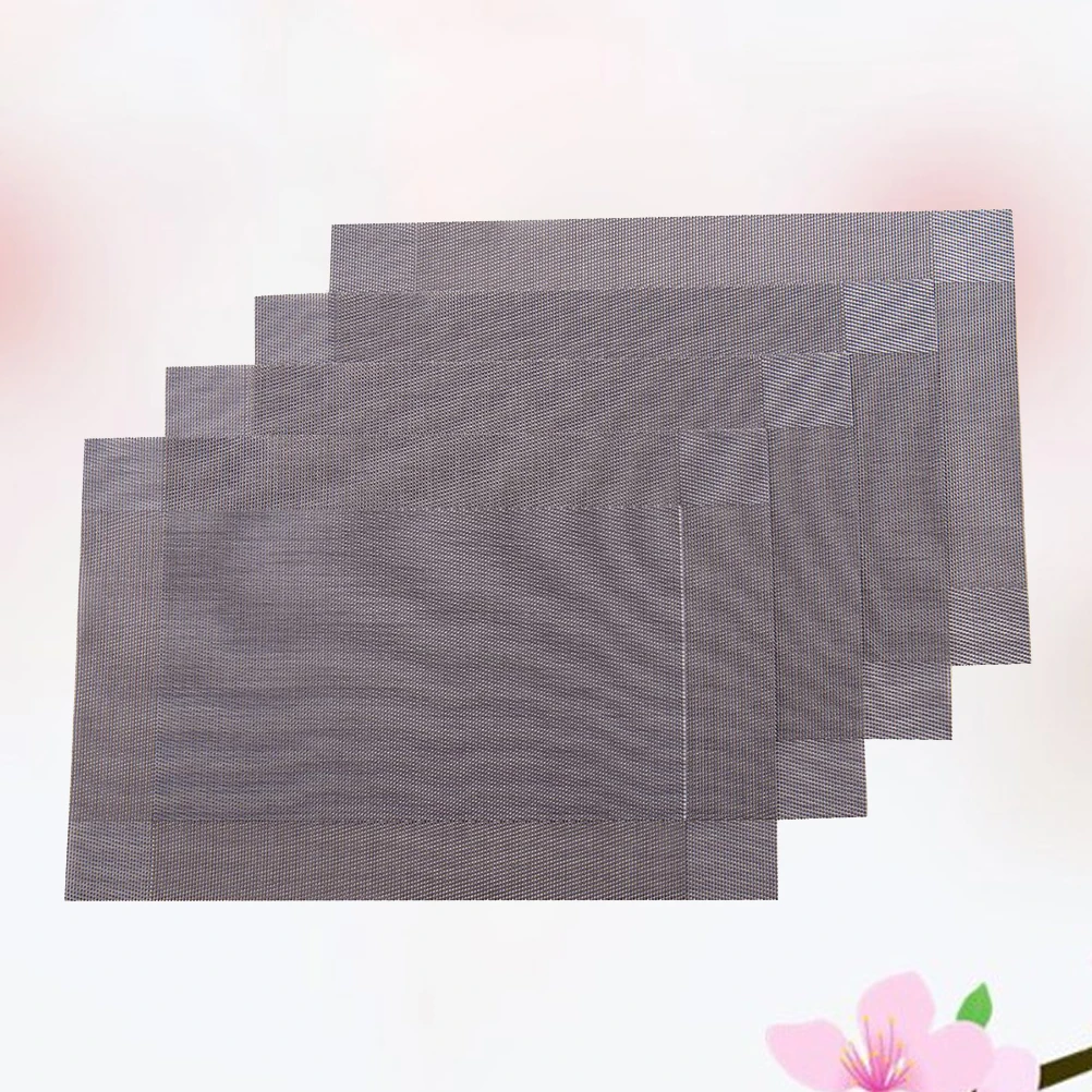 8Pcs PVC Anti-Slip Heat Resistant Table Mat Simple Design for Restaurant Home Hotel Store Gray Table Mat PVC
8Pcs PVC Anti-Slip Heat Resistant Table Mat Simple Design for Restaurant Home Hotel Store Gray Table Mat PVC
