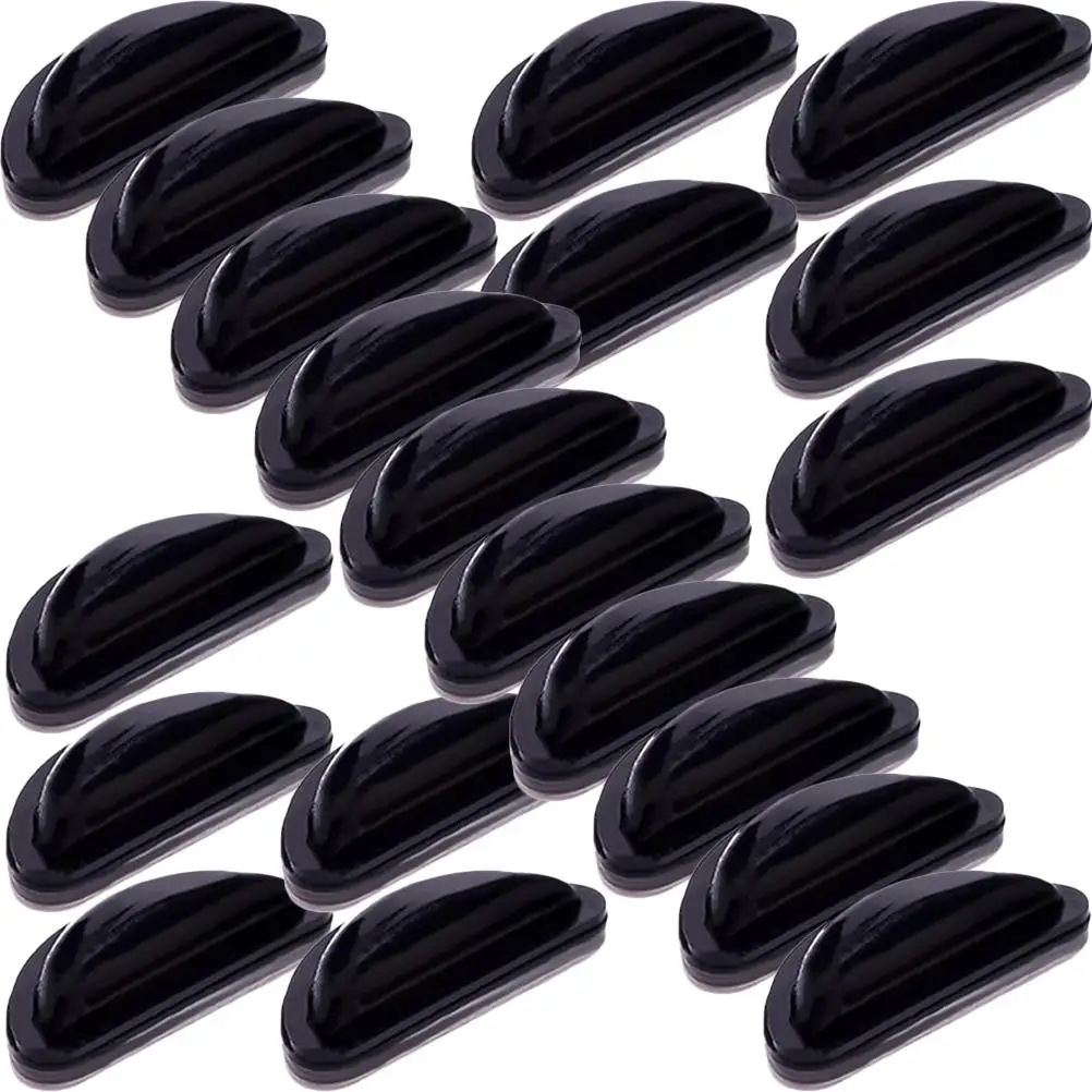 20 Pcs Silicone Nose Pads Anti Slip Eyeglasses Cushion Supplies Nonslip Replacement Suitable Flat Optical Frames Sunglasses
20 Pcs Silicone Nose Pads Anti Slip Eyeglasses Cushion Supplies Nonslip Replacement Suitable Flat Optical Frames Sunglasses