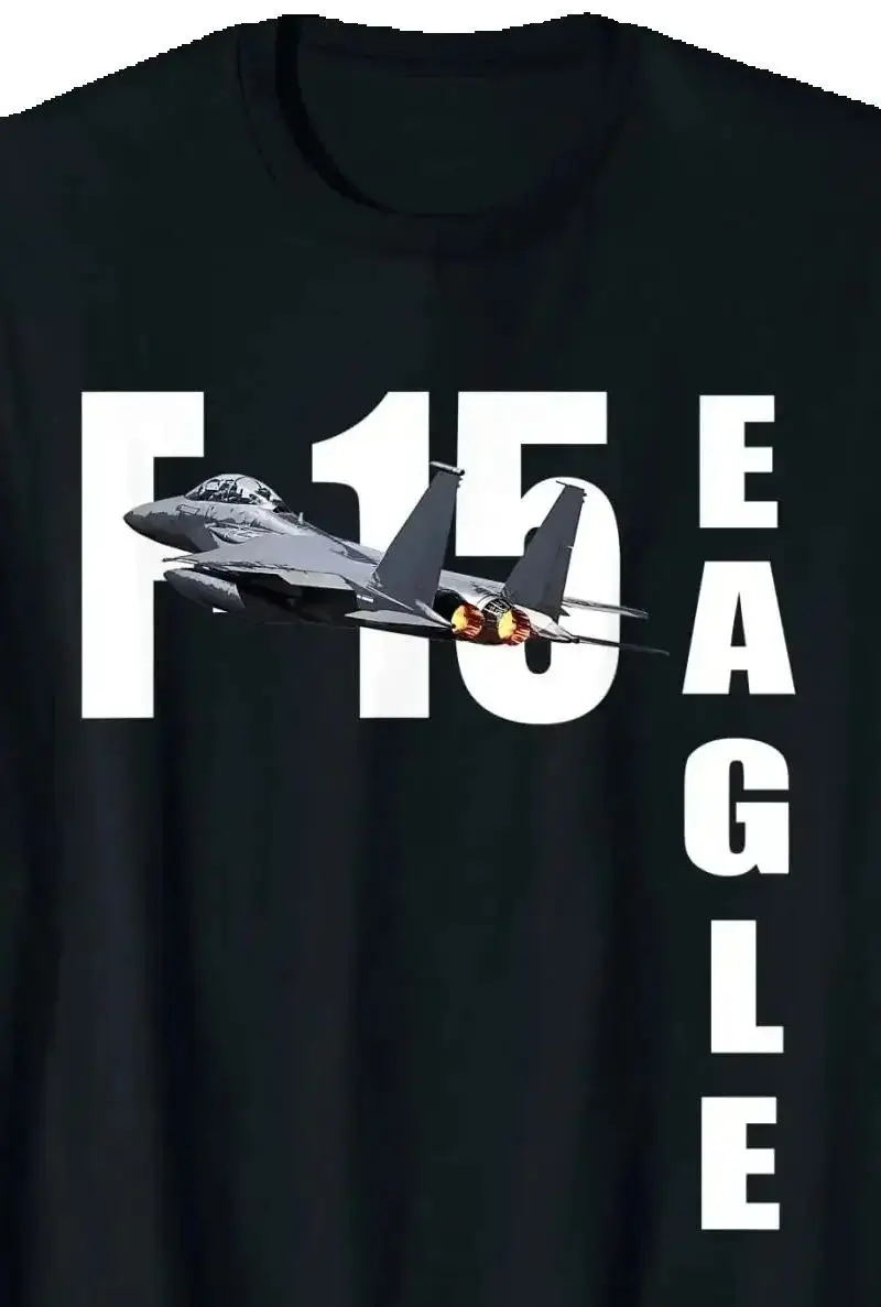 F-15 EAGLE STRIKE FIGHTER PLANE JET T-Shirt 100% Cotton O-Neck Short Sleeve Summer Casual Mens T-shirt Streetwear
F-15 EAGLE STRIKE FIGHTER PLANE JET T-Shirt 100% Cotton O-Neck Short Sleeve Summer Casual Mens T-shirt Streetwear