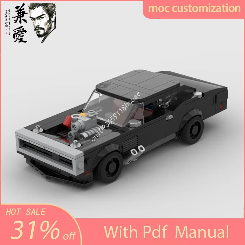 Hot MOC Speed Champions Dodged Chargers Custom Car Supercar Building Blocks Technique Creative Racing Garage Brick Toys Kid Gift
Hot MOC Speed Champions Dodged Chargers Custom Car Supercar Building Blocks Technique Creative Racing Garage Brick Toys Kid Gift