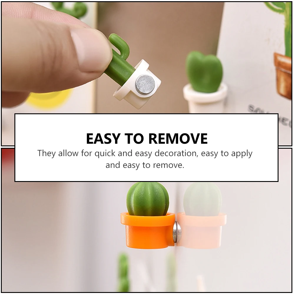 18Pcs Cactus Fridge Magnets Message Stickers Magnetic Board Sticker Notes Holder for Refrigerator Home Office Fridge Magnet
18Pcs Cactus Fridge Magnets Message Stickers Magnetic Board Sticker Notes Holder for Refrigerator Home Office Fridge Magnet
