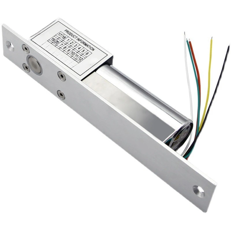 Electronic control bolt lock, spring door opener accessories, five-core lock for access control machines
Electronic control bolt lock, spring door opener accessories, five-core lock for access control machines