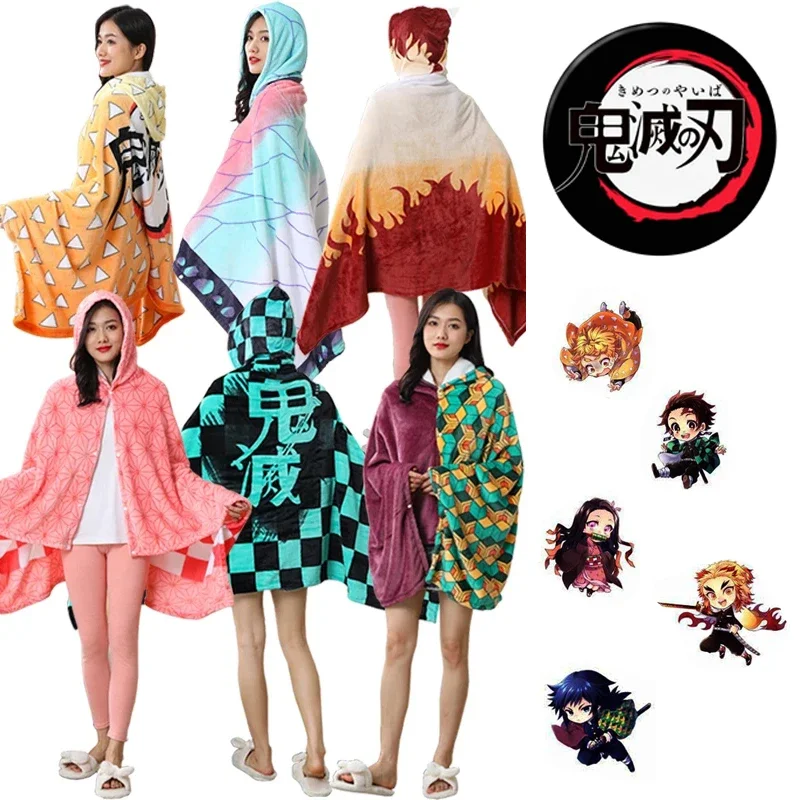 2025 New Anime Blanket Cloak Demon Slayer Adult Hoodie Bathrobe Nezuko Kamado Cosplay Costume Agatsuma Kochou Winter Flanne QAQ2
2025 New Anime Blanket Cloak Demon Slayer Adult Hoodie Bathrobe Nezuko Kamado Cosplay Costume Agatsuma Kochou Winter Flanne QAQ2