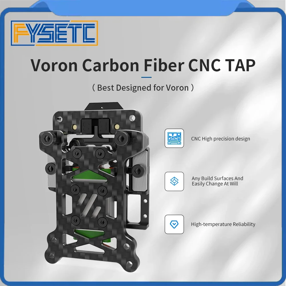 Кран из углеродного волокна с ЧПУ FYSETC Voron, устойчивый к высоким температурам и стандартный вес, кран Voron с поддержкой 5 В/24 В для Trident 2,4
Кран из углеродного волокна с ЧПУ FYSETC Voron, устойчивый к высоким температурам и стандартный вес, кран Voron с поддержкой 5 В/24 В для Trident 2,4