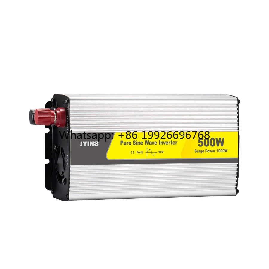 Pure Sine Wave Power Inverter 500W DC to AC 12v 24v 48v for Home & Home Appliances NFC Connectivity
Pure Sine Wave Power Inverter 500W DC to AC 12v 24v 48v for Home & Home Appliances NFC Connectivity