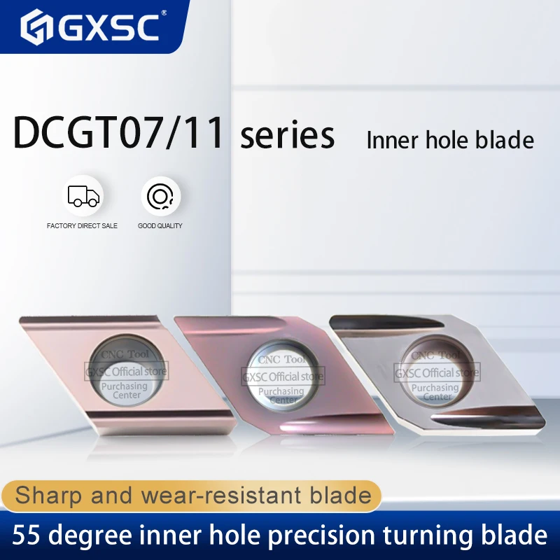 DCGT 070201 L-F/R-F 070202 R-U 11T301R-F 11T302R-U Высококачественный токарный станок с ЧПУ, ромбовидные токарные инструменты, отделочный инструмент, режущее лезвие
DCGT 070201 L-F/R-F 070202 R-U 11T301R-F 11T302R-U Высококачественный токарный станок с ЧПУ, ромбовидные токарные инструменты, отделочный инструмент, режущее лезвие