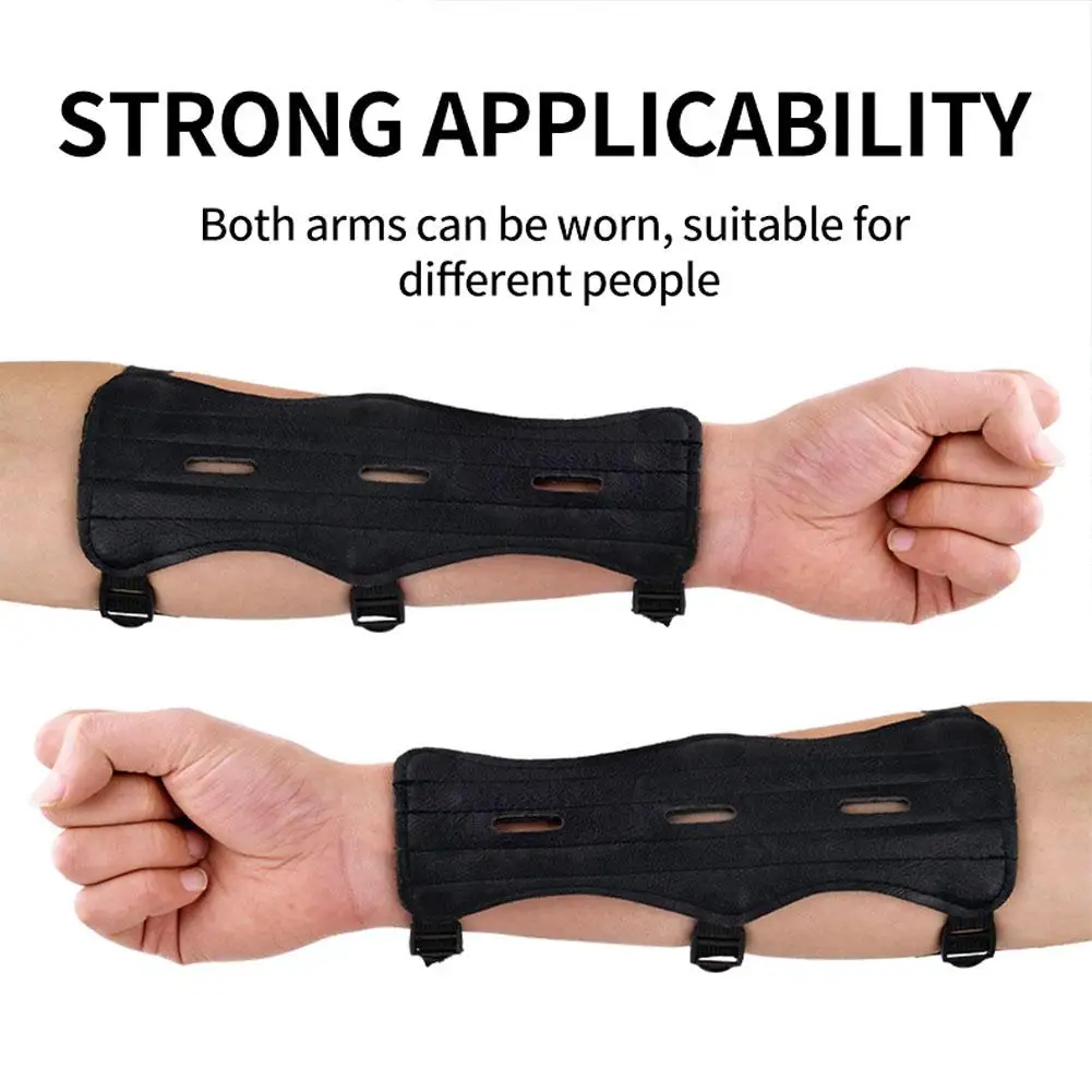 Leather Archery Arm Protector Guard For Men Cowhide Bow Shooting Arm Armband 3 Straps Shoot Black Arm Guard Hunting N0l1
Leather Archery Arm Protector Guard For Men Cowhide Bow Shooting Arm Armband 3 Straps Shoot Black Arm Guard Hunting N0l1