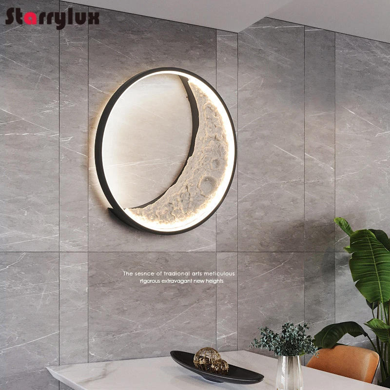 Crescent Wall Light Garden Villa Exterior Modern Indoor Living Room LED Sconce
Crescent Wall Light Garden Villa Exterior Modern Indoor Living Room LED Sconce
