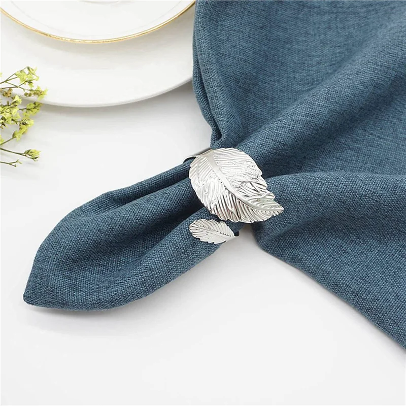 ABUN-Leaf Napkin Rings Set Of 36,Leaves Napkin Rings For Table Setting,Metal Leaf Napkin Holder Rings For Holiday Party
ABUN-Leaf Napkin Rings Set Of 36,Leaves Napkin Rings For Table Setting,Metal Leaf Napkin Holder Rings For Holiday Party