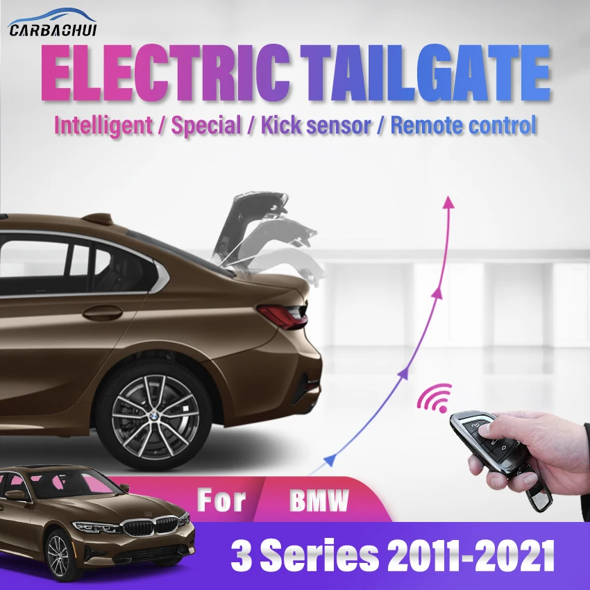 Electric Tailgate Car Modified Auto tailgate Kick Sensor Intelligent Anti-pinch Power Operated Trunk For BMW 3 Series 2011-2022
Electric Tailgate Car Modified Auto tailgate Kick Sensor Intelligent Anti-pinch Power Operated Trunk For BMW 3 Series 2011-2022