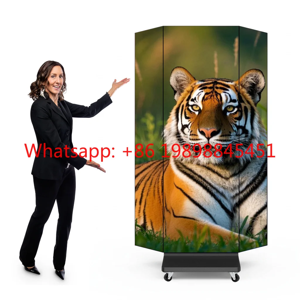P1.25 GOB Protected Movable Floor Standing LED Poster Screen For Showroom Interactive Display
P1.25 GOB Protected Movable Floor Standing LED Poster Screen For Showroom Interactive Display