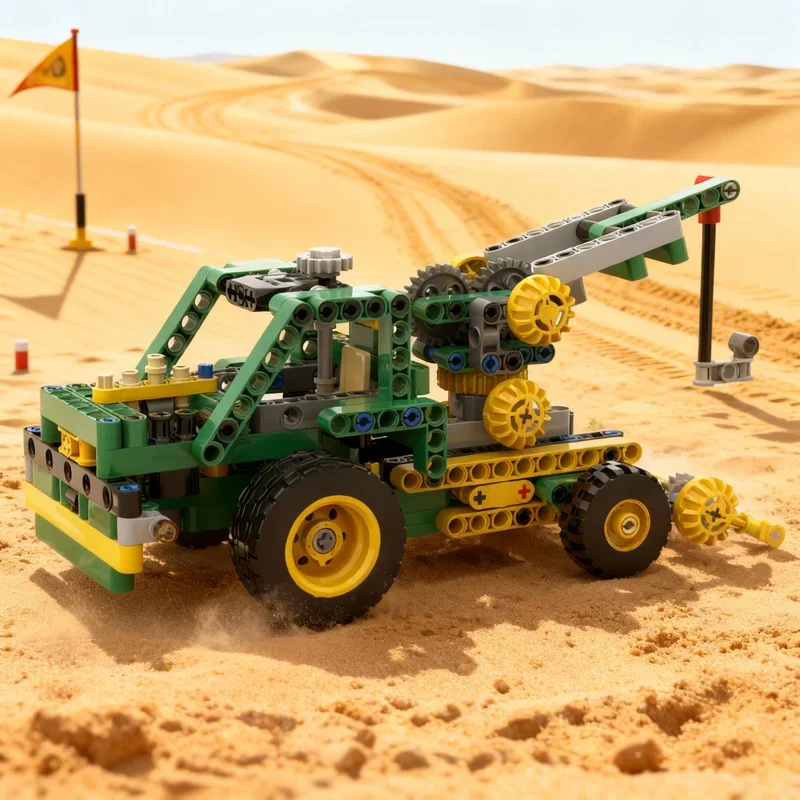 335pcs MOC Technical Tow Truck Model Building Toys Blocks Construction Assemble Creative Festival Gifts Education DIY Idea
335pcs MOC Technical Tow Truck Model Building Toys Blocks Construction Assemble Creative Festival Gifts Education DIY Idea