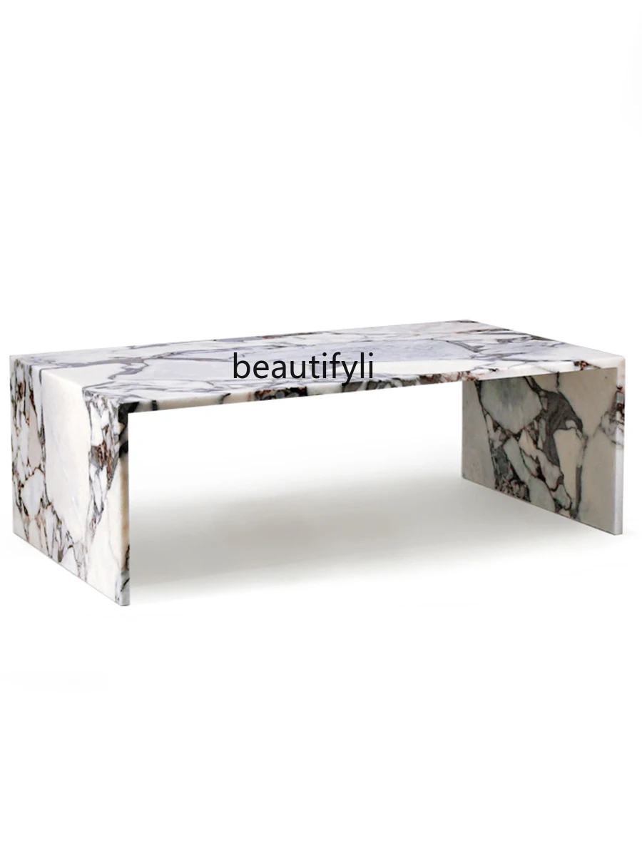 Light Luxury High-Grade Coffee Table Living Room Rectangular Natural Marble Luxury Stone Small Apartment
Light Luxury High-Grade Coffee Table Living Room Rectangular Natural Marble Luxury Stone Small Apartment