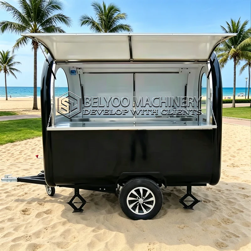 BELYOO Customized Mini Food Trucks Mobile Kitchen Ice Cream Truck Coffee Cart Food Van Concession Catering Trailers For Sale
BELYOO Customized Mini Food Trucks Mobile Kitchen Ice Cream Truck Coffee Cart Food Van Concession Catering Trailers For Sale