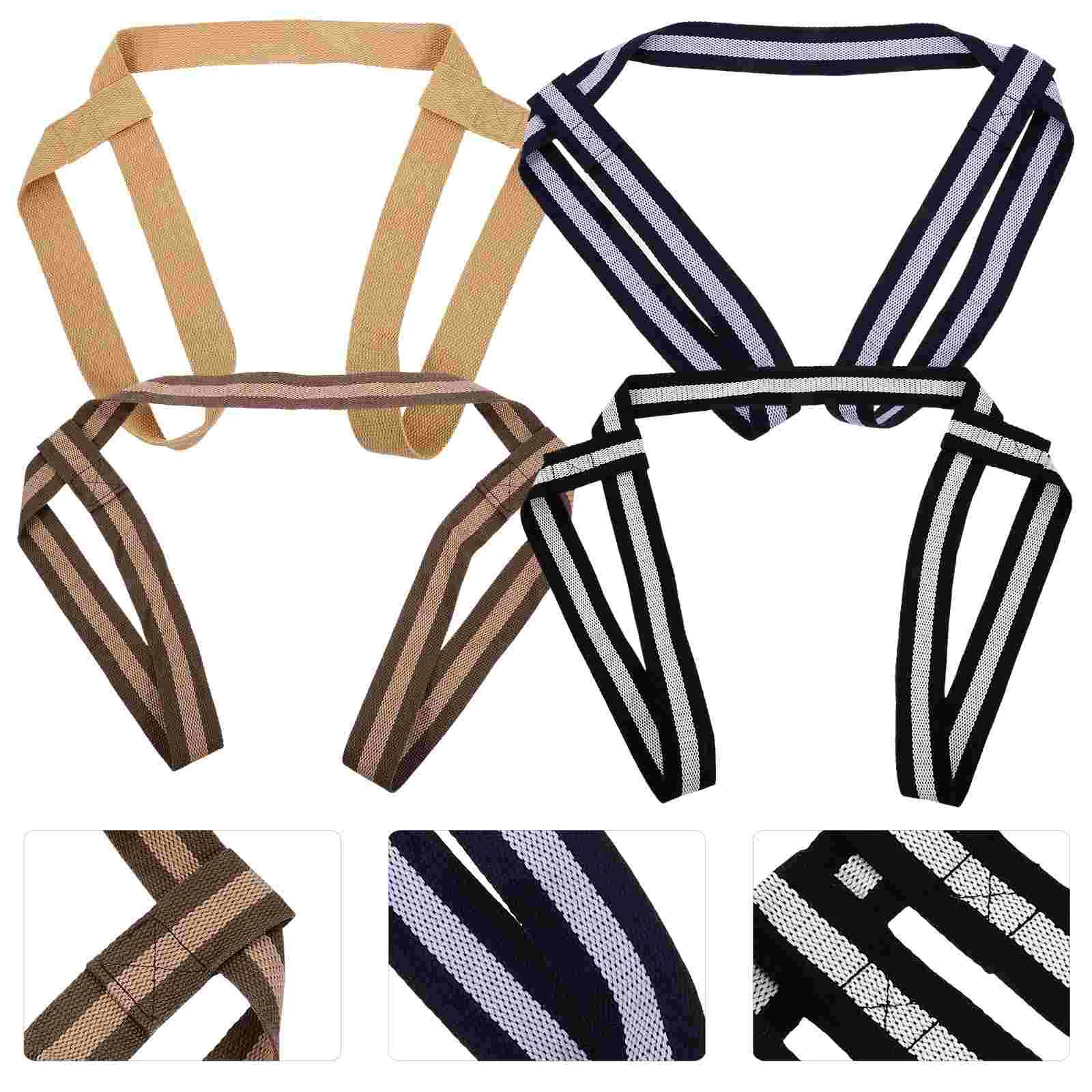 4 Pcs Yoga Mat Strap Carrying Belt Food Band Exercise Resistance for Training Portable Roller Carrier Equipment 
4 Pcs Yoga Mat Strap Carrying Belt Food Band Exercise Resistance for Training Portable Roller Carrier Equipment