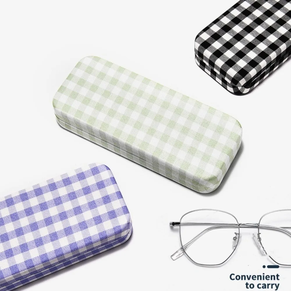 Hard Shell Glasses Case Fashion Anti Pressure Plaid Eyewear Protector Cover Glasses Protection Glasses Storage Box Women
Hard Shell Glasses Case Fashion Anti Pressure Plaid Eyewear Protector Cover Glasses Protection Glasses Storage Box Women