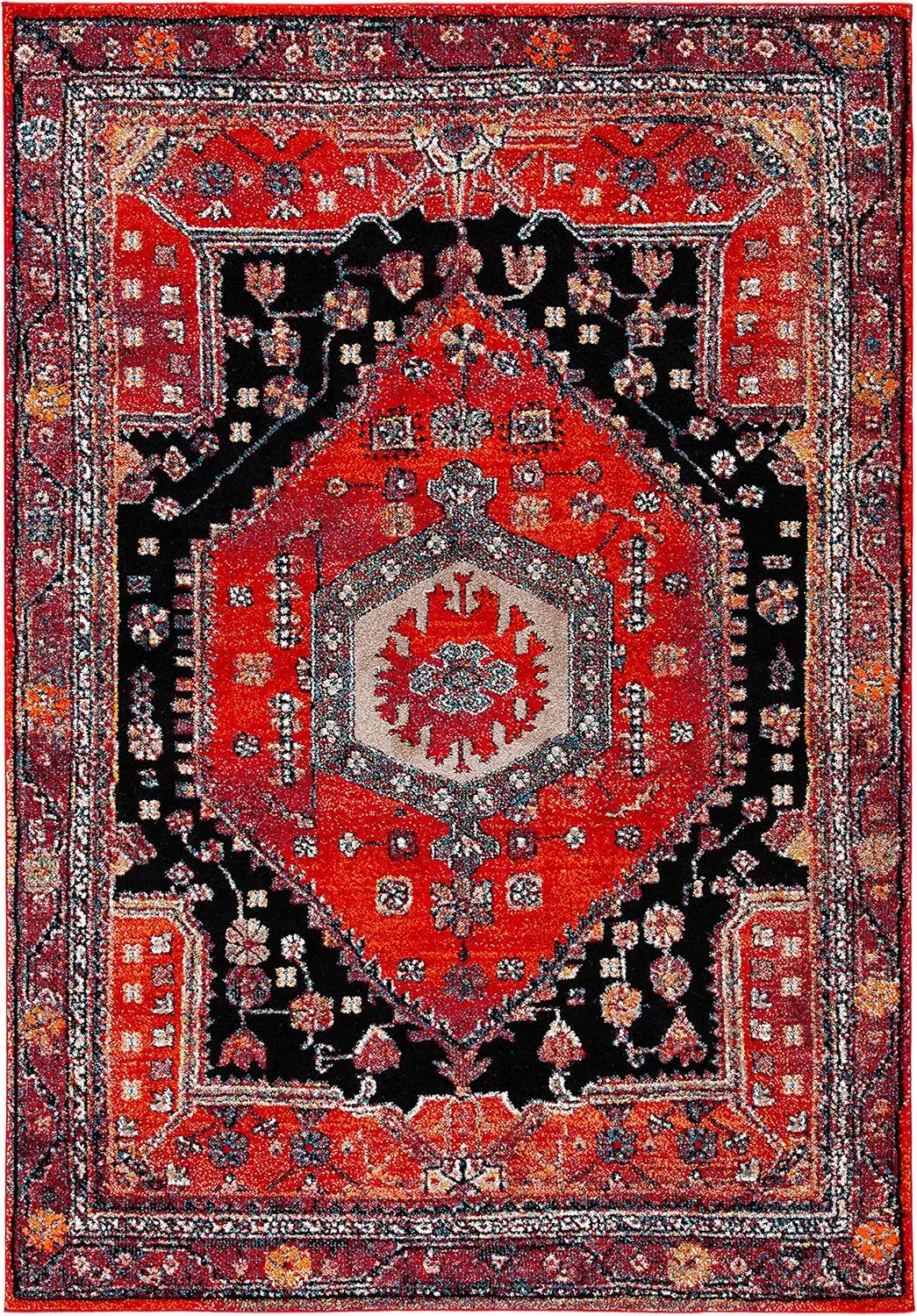 Коврик Safavieh Vintage Hamadan Collection Accent — 4 фута X 6 дюймов, красный и черный, традиционный восточный дизайн, не линяет и легкий уход,
Коврик Safavieh Vintage Hamadan Collection Accent — 4 фута X 6 дюймов, красный и черный, традиционный восточный дизайн, не линяет и легкий уход,