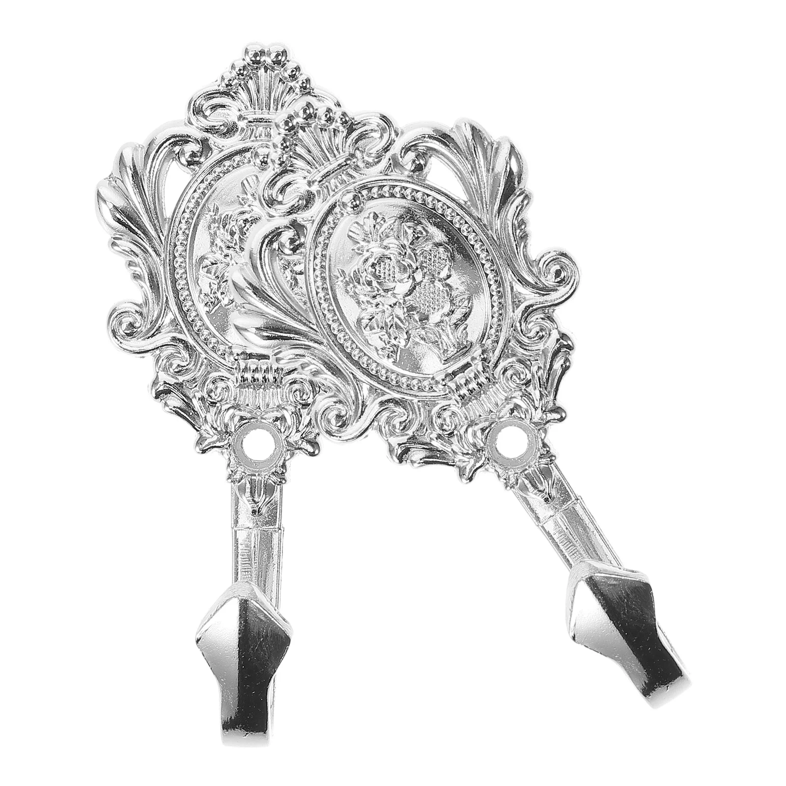 2Pcs Silver Zinc Alloy Rose Drapery Curtain Holdbacks Tieback Hooks Easy Install Remove Zinc Alloy Curtain Hook
2Pcs Silver Zinc Alloy Rose Drapery Curtain Holdbacks Tieback Hooks Easy Install Remove Zinc Alloy Curtain Hook