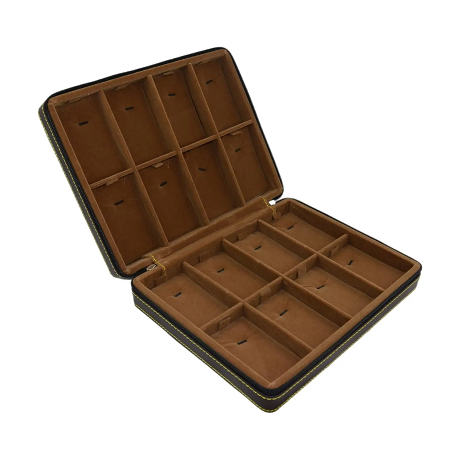 Jewelry Travel Case Trinket Box PU Leather for Watches Counter Jewellery Dresser
Jewelry Travel Case Trinket Box PU Leather for Watches Counter Jewellery Dresser