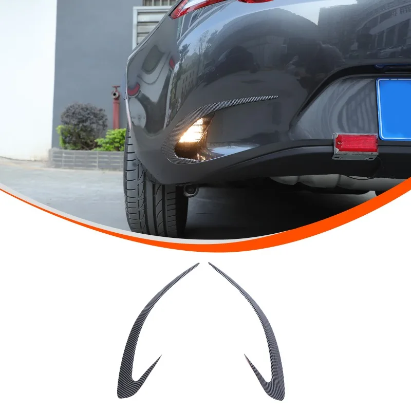 ABS Carbon Fiber Rear taillights Rear Fog Light Blade Trim Frame for 2016+ Mazda MX-5 Car Accessories
ABS Carbon Fiber Rear taillights Rear Fog Light Blade Trim Frame for 2016+ Mazda MX-5 Car Accessories