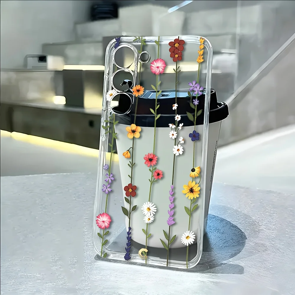 Colorful Flowers Transparent Phone Case Suitable for Samsung Galaxy S26/S25/S24/S23/S22/S21 and other models
Colorful Flowers Transparent Phone Case Suitable for Samsung Galaxy S26/S25/S24/S23/S22/S21 and other models