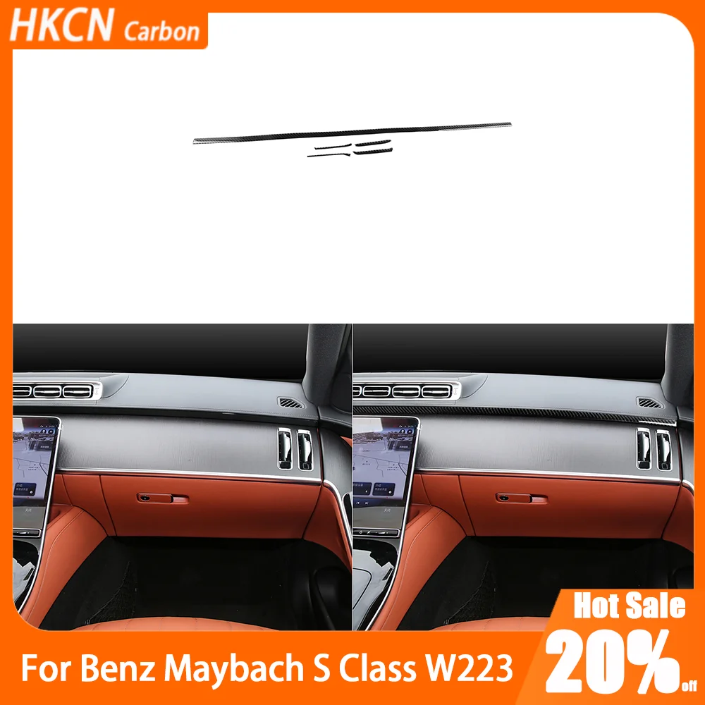 Carbon Fiber Center Dashbord Console Strip Decals Car Accessories Interior Cover Trim Sticker For Benz Maybach S Class W223 21+
Carbon Fiber Center Dashbord Console Strip Decals Car Accessories Interior Cover Trim Sticker For Benz Maybach S Class W223 21+