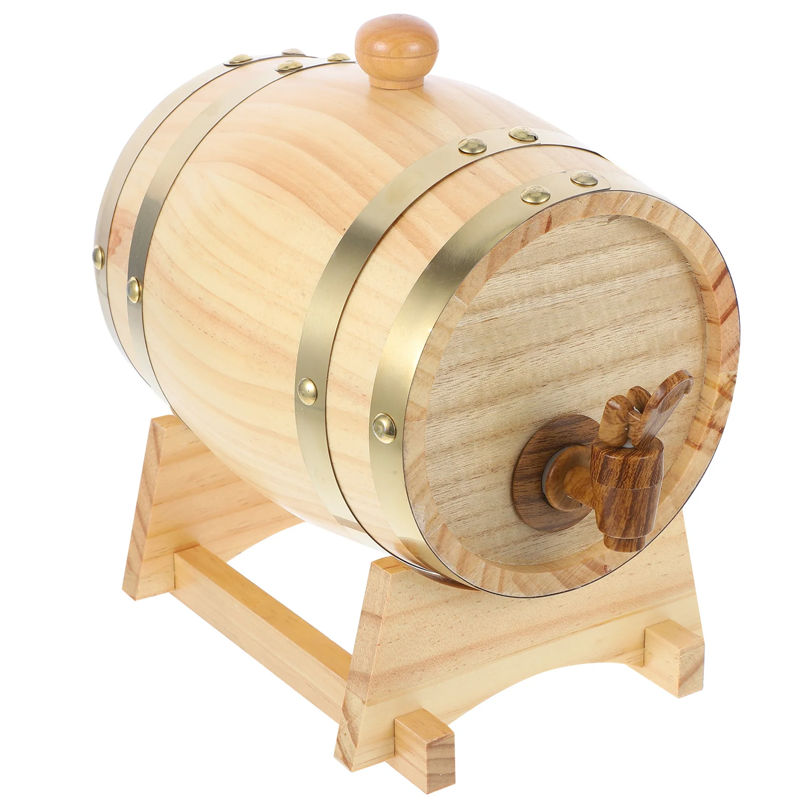 1Set Solid Wood Wine Barrel Aged Spirits Beer Container Decorative Home Kitchen Gift Idea Storage 1.5L
1Set Solid Wood Wine Barrel Aged Spirits Beer Container Decorative Home Kitchen Gift Idea Storage 1.5L