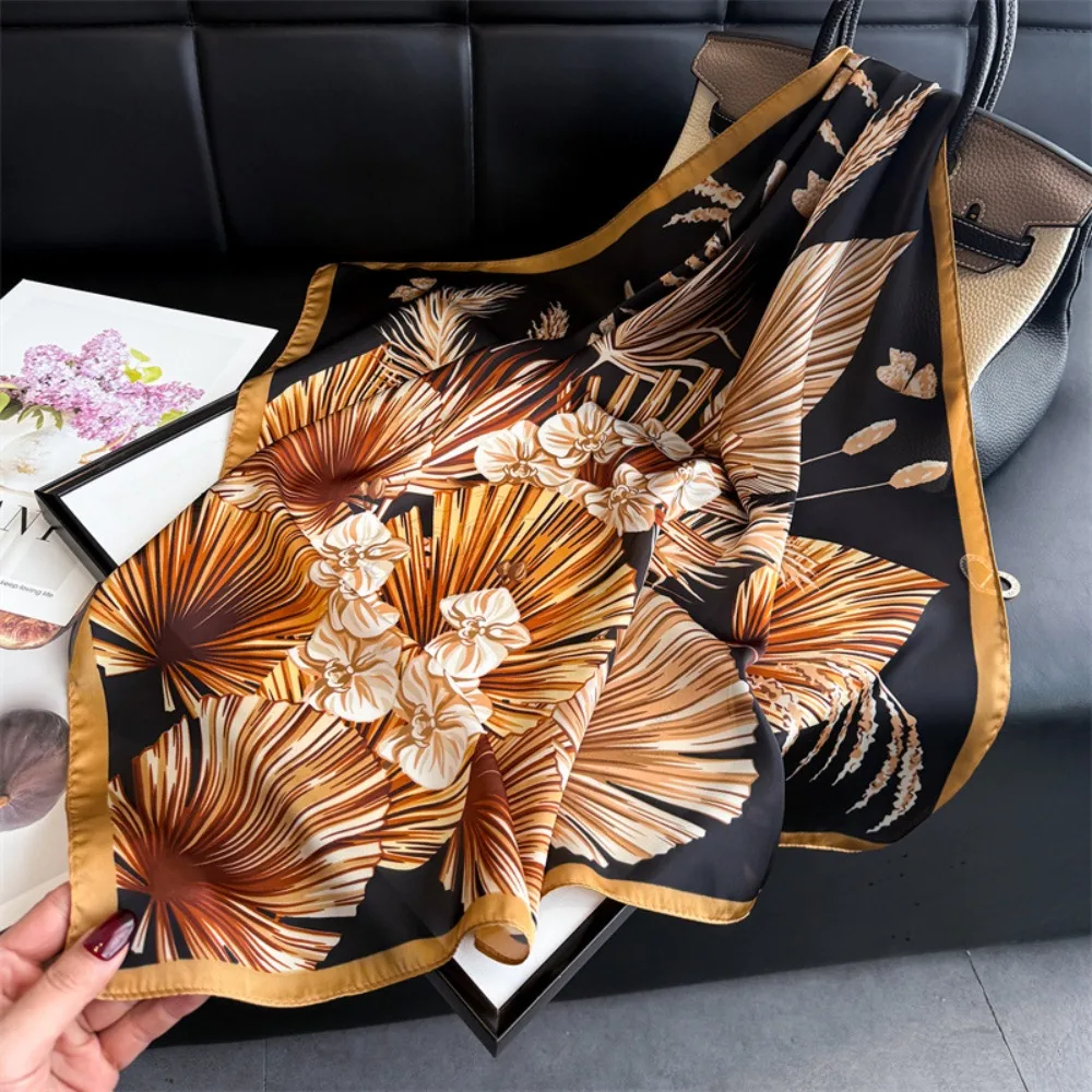 Square Scarf Women Silk Feeling Neckerchief Lady Foulard Hairband Print Ribbon Spring New Shawls Wraps
Square Scarf Women Silk Feeling Neckerchief Lady Foulard Hairband Print Ribbon Spring New Shawls Wraps