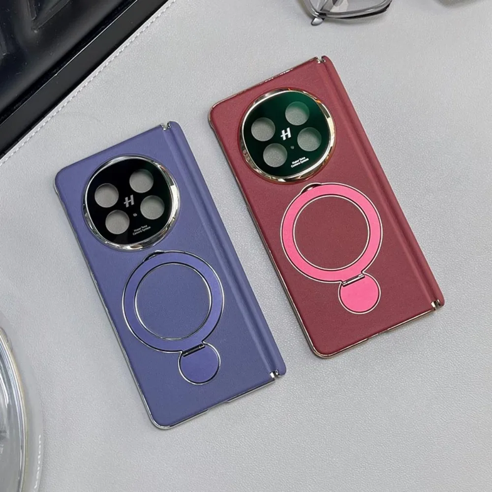 Luxury For OPPO Find N5 Magsafe Case Solid Leather Magnetic Rotating Ring Holder Fold Hinge Shockproof Protection Cover No Film
Luxury For OPPO Find N5 Magsafe Case Solid Leather Magnetic Rotating Ring Holder Fold Hinge Shockproof Protection Cover No Film