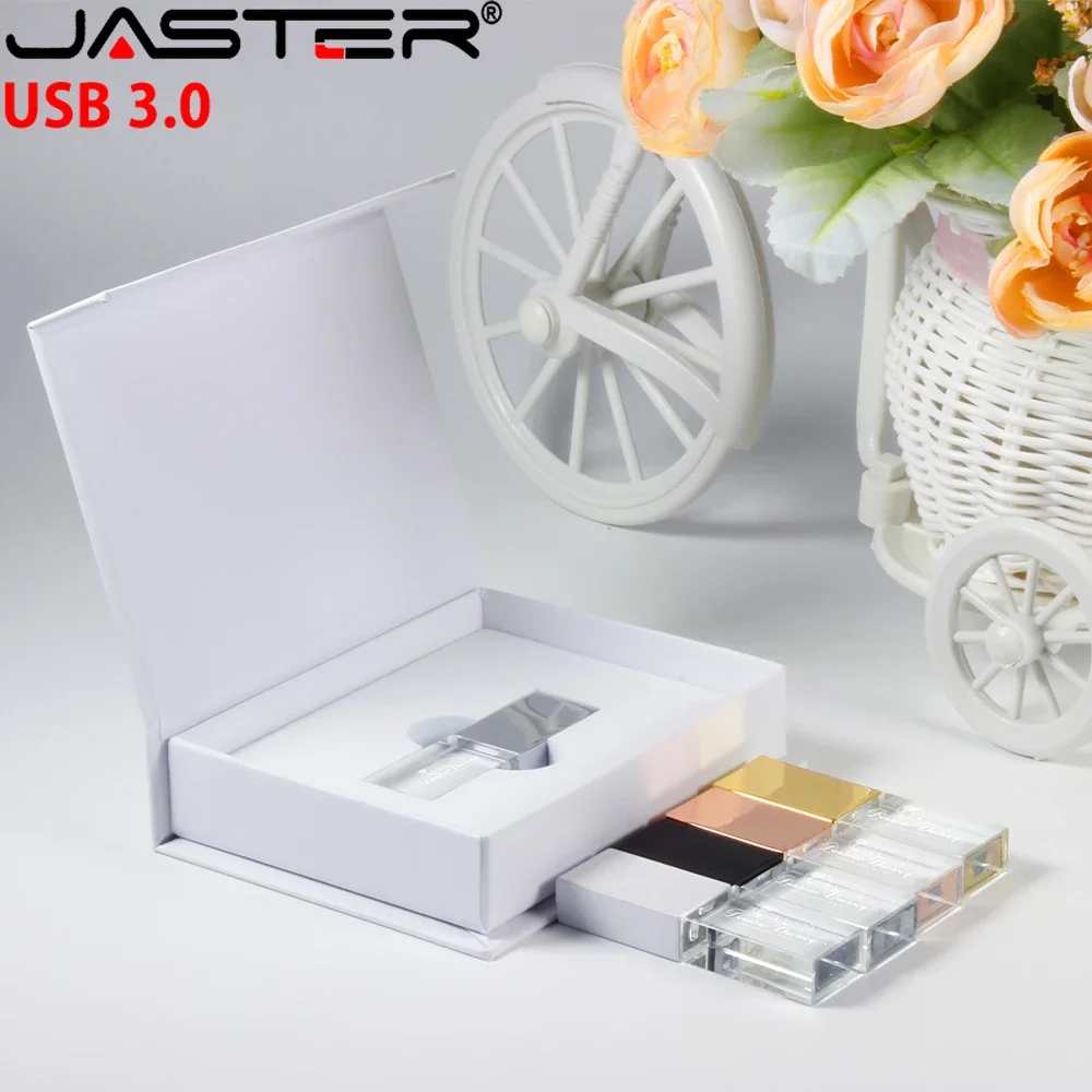 JASTER Pen Drive 3.0 Crystal Gold 64GB Free Engraved Logo Creative Holiday Gift Memory Stick Wedding Photography Commemoration
JASTER Pen Drive 3.0 Crystal Gold 64GB Free Engraved Logo Creative Holiday Gift Memory Stick Wedding Photography Commemoration