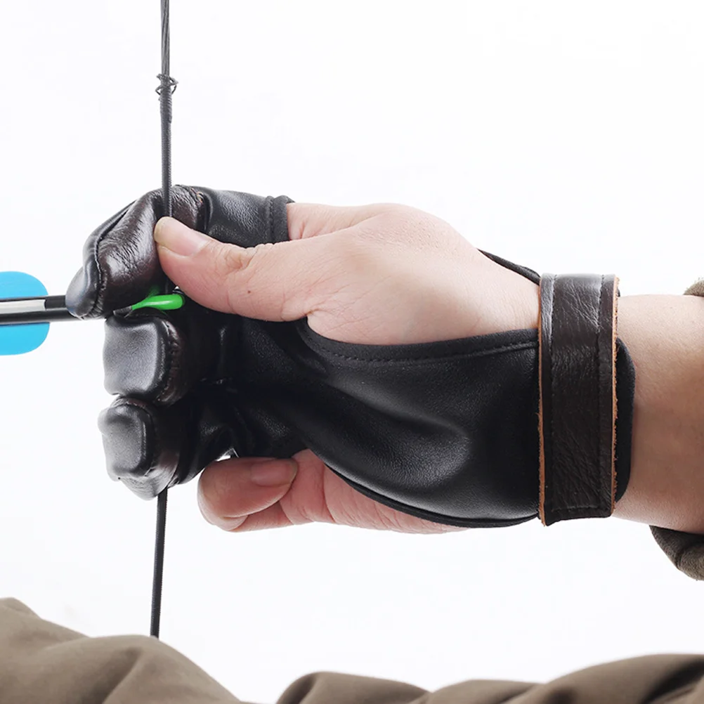 Archery Three Finger Glove Soft Elastic Wearresistant Prevents Slipping Quick Easy Wearing Ideal Gift Archers
Archery Three Finger Glove Soft Elastic Wearresistant Prevents Slipping Quick Easy Wearing Ideal Gift Archers