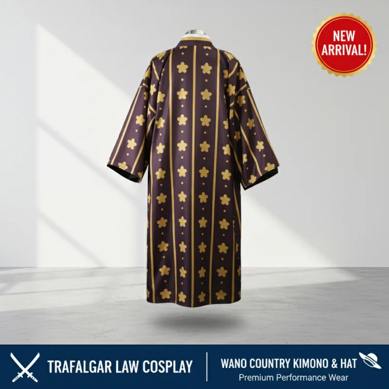 ☆YunCos Anime Trafalgar Law Cosplay Kimono Robe Suit Wano Country Halloween Party Costume with Hat Earrings☆
☆YunCos Anime Trafalgar Law Cosplay Kimono Robe Suit Wano Country Halloween Party Costume with Hat Earrings☆