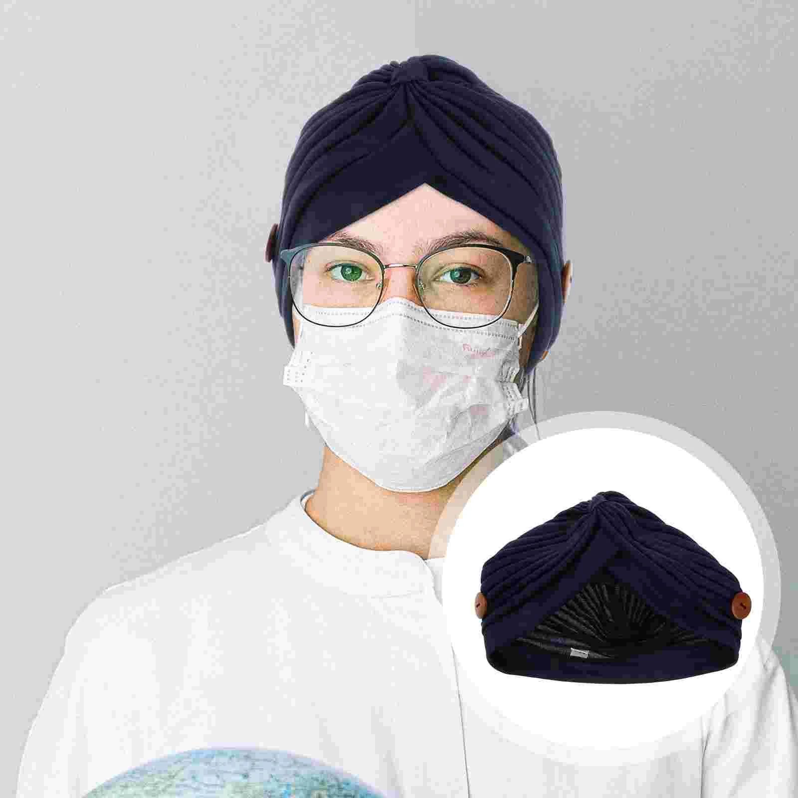 Caps Head Band Hat with Button Turban Women Wrap Fitness Silk Bonnet for Sleeping
Caps Head Band Hat with Button Turban Women Wrap Fitness Silk Bonnet for Sleeping