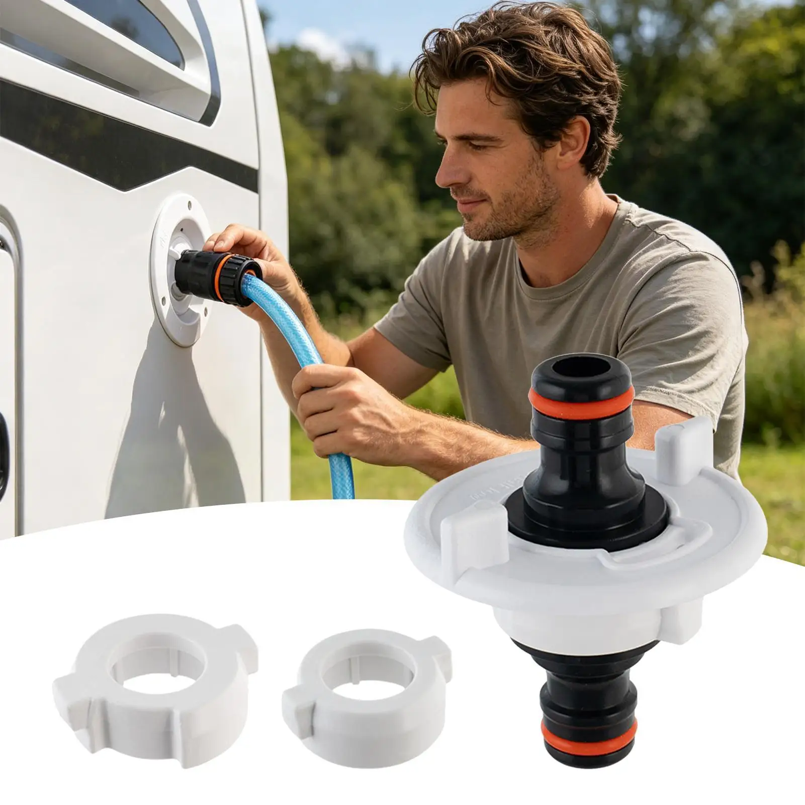 RV Water Inlet Quick Universal Replacements Camper Water Inlet for Exterior Access Drain Outlet Outdoor RV Camper Camping Travel
RV Water Inlet Quick Universal Replacements Camper Water Inlet for Exterior Access Drain Outlet Outdoor RV Camper Camping Travel