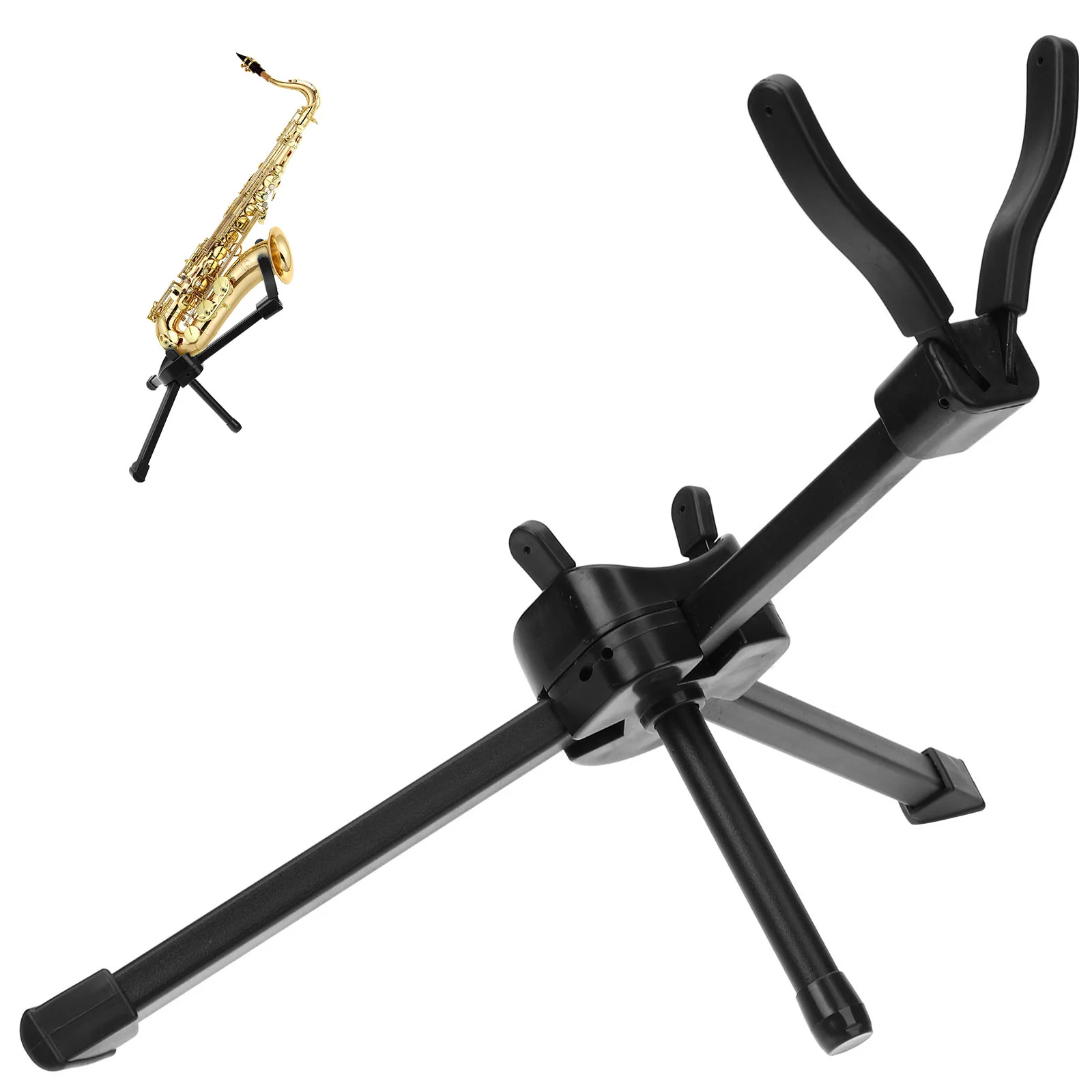 Saxophone Stand Easel Practical Holder Advanced Adjustable Music Black Metal High Durability ABS Sponge Material for Studio
Saxophone Stand Easel Practical Holder Advanced Adjustable Music Black Metal High Durability ABS Sponge Material for Studio